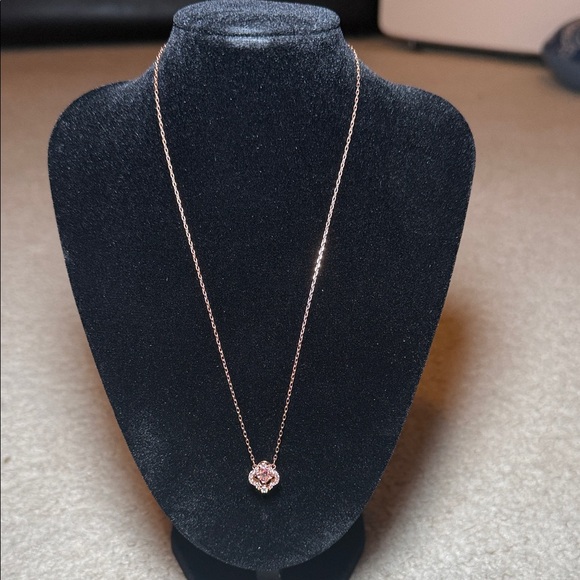 Swarovski Rose Gold Crystal Necklace - Picture 13 of 14